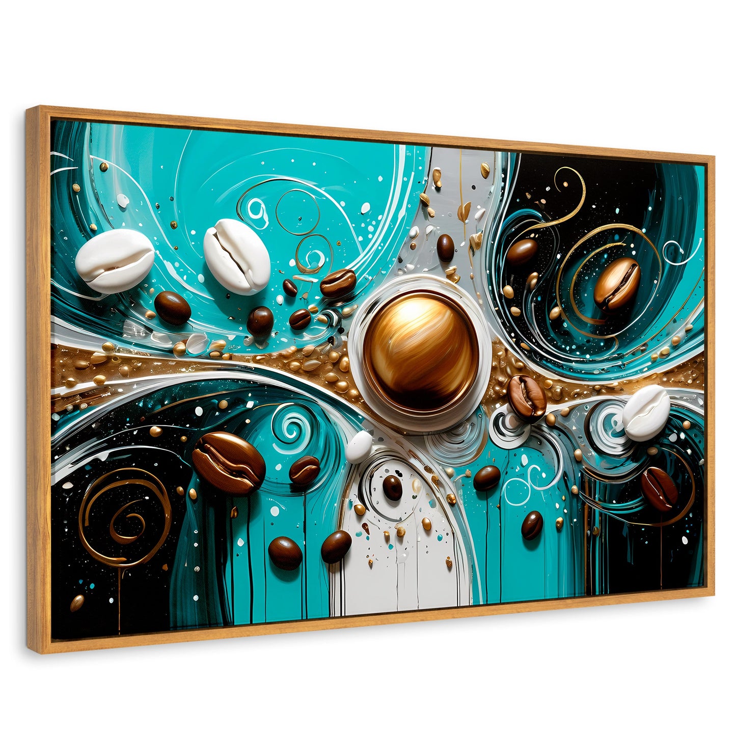 Cuadros Decorativos Canvas Revolution | Susurros De Oro | Rectangular | Portada