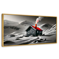 Cuadros Decorativos Canvas Revolution | Techo En Fuego | Panoramico | Portada | Marco Madera