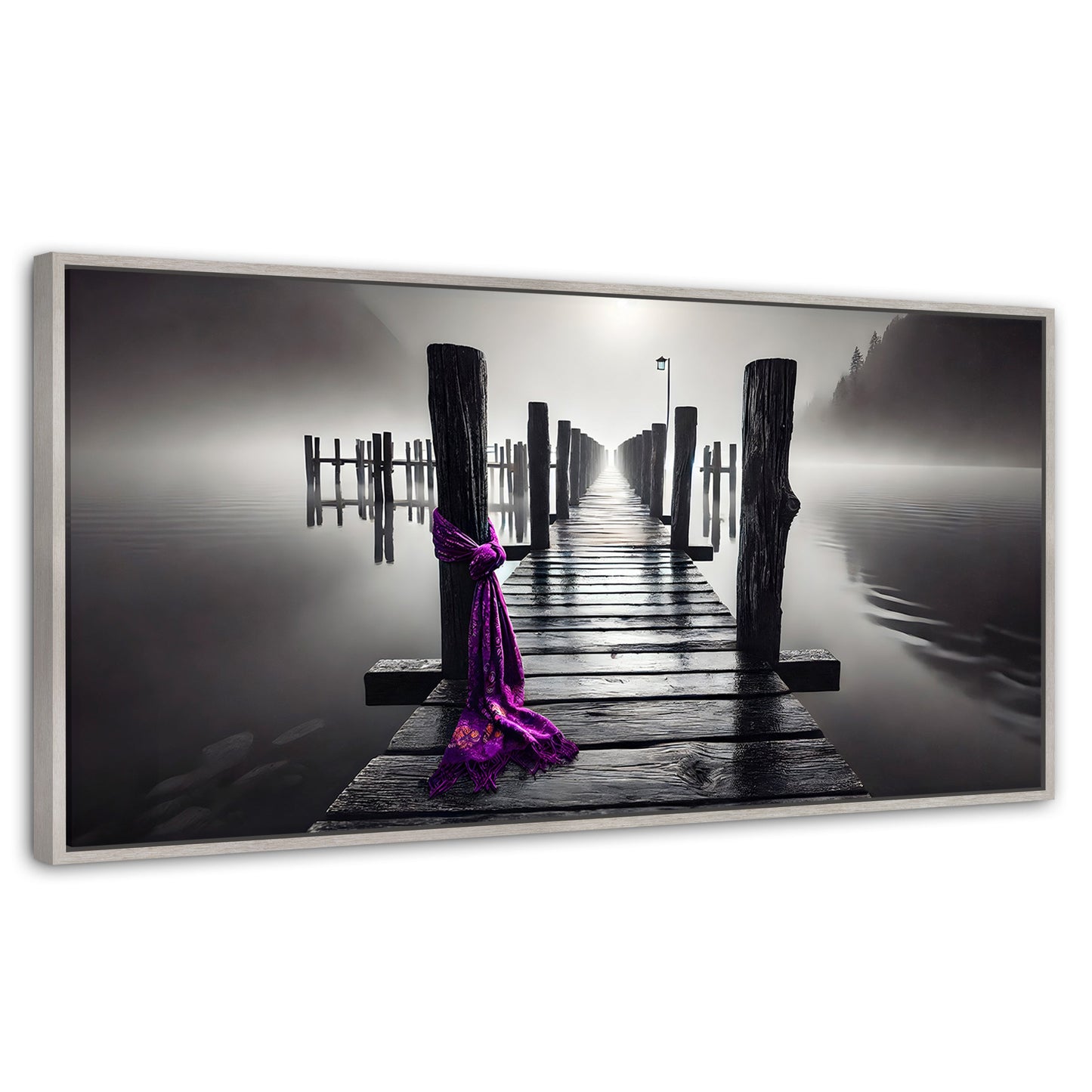 Cuadros Decorativos Canvas Revolution | Tela Al Viento | Panoramico | Portada | Marco Blanco
