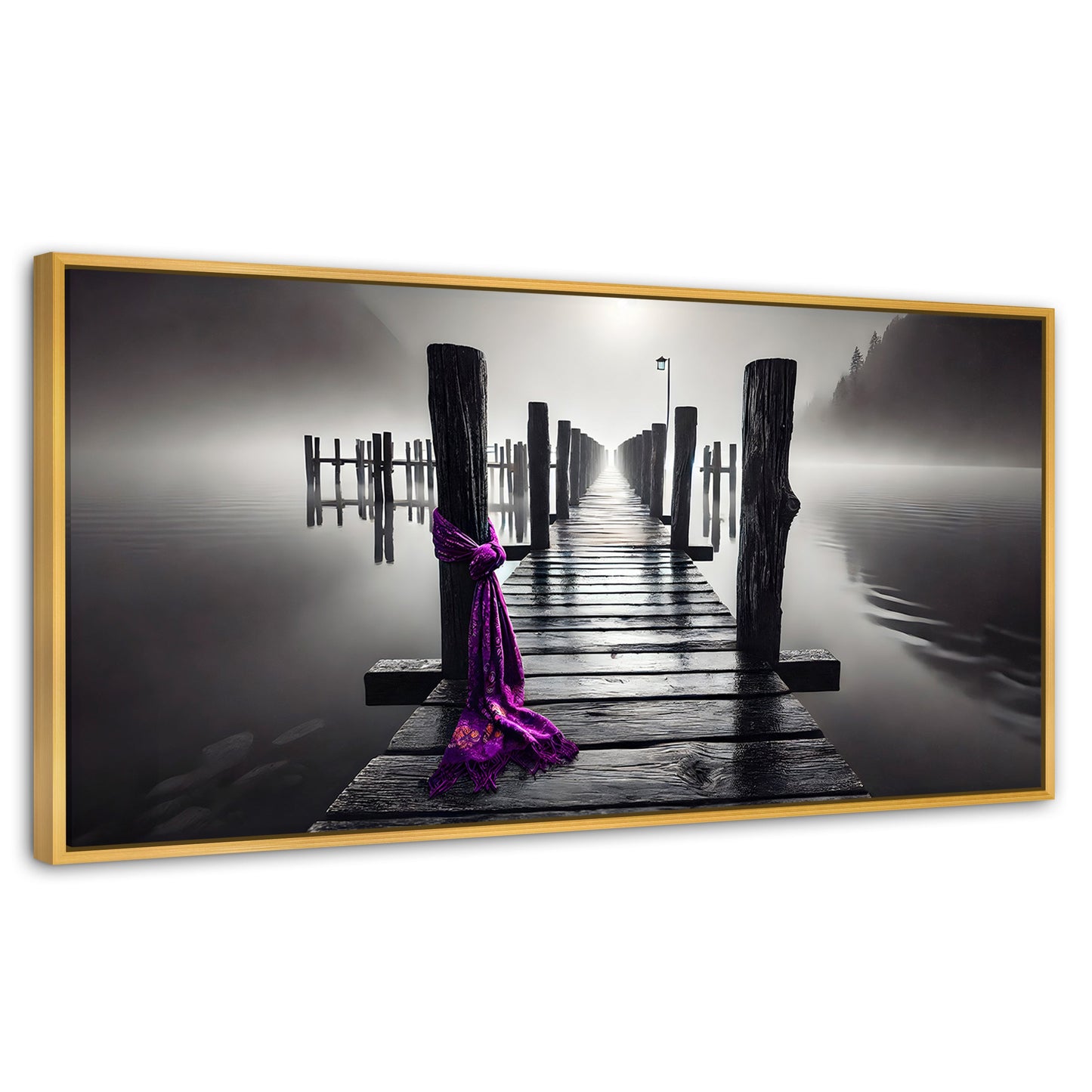 Cuadros Decorativos Canvas Revolution | Tela Al Viento | Panoramico | Portada | Marco Madera