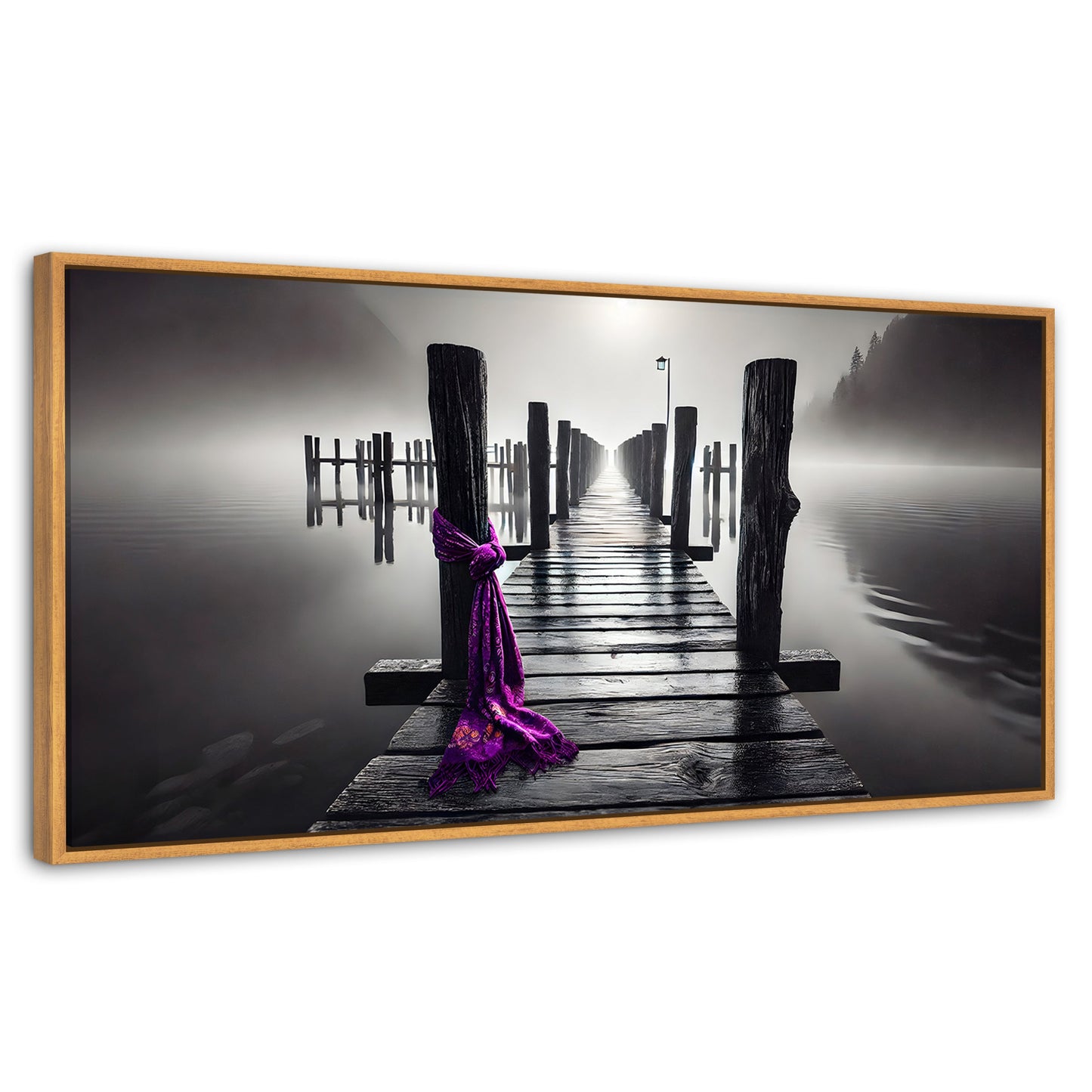 Cuadros Decorativos Canvas Revolution | Tela Al Viento | Panoramico | Portada | Marco Negro