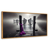 Cuadros Decorativos Canvas Revolution | Tela Al Viento | Panoramico | Portada | Marco Negro