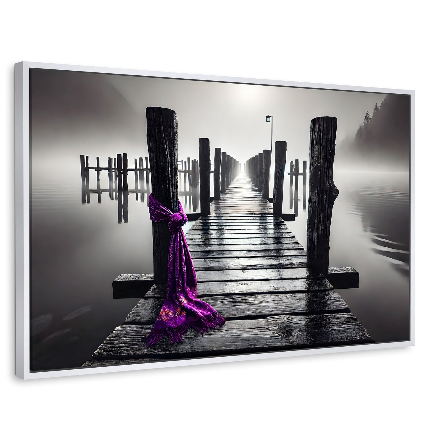Cuadros Decorativos Canvas Revolution | Tela Al Viento | Rectangular | Portada | Marco Blanco