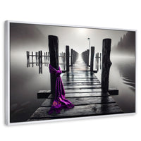 Cuadros Decorativos Canvas Revolution | Tela Al Viento | Rectangular | Portada | Marco Blanco