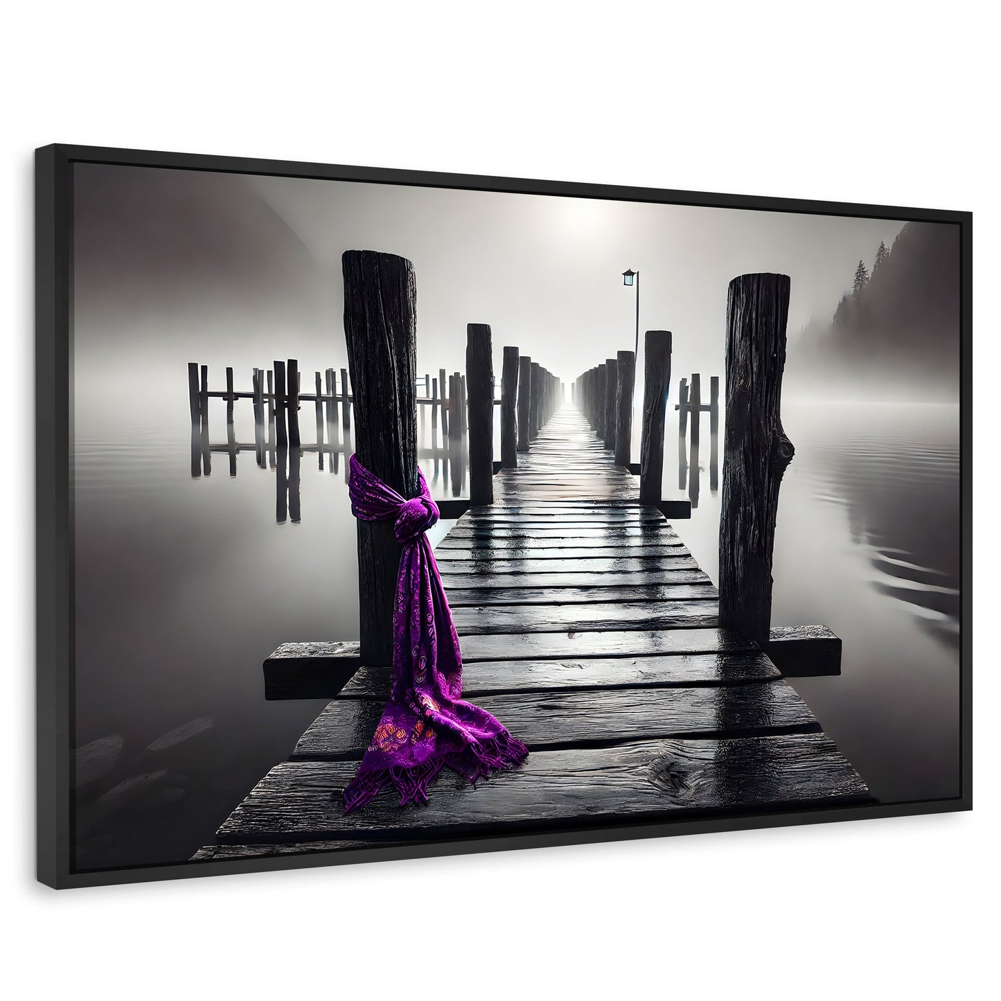 Cuadros Decorativos Canvas Revolution | Tela Al Viento | Rectangular | Portada | Marco Negro