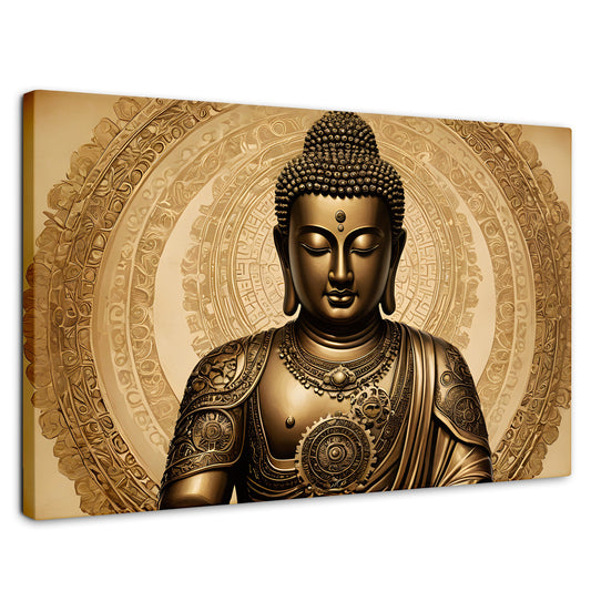 Cuadros Decorativos Canvas Revolution | Trascender Dorado | Rectangular | Portada | Marco SinMarco