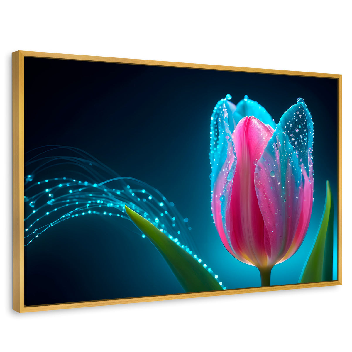 Cuadros Decorativos Canvas Revolution | Tulipan Aura Viva | Rectangular | Portada