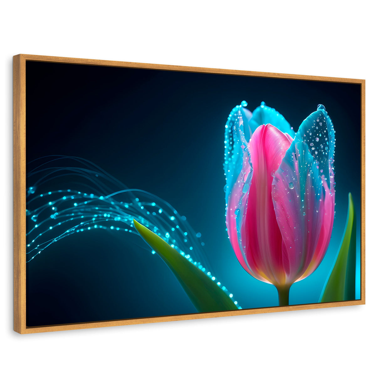 Cuadros Decorativos Canvas Revolution | Tulipan Aura Viva | Rectangular | Portada