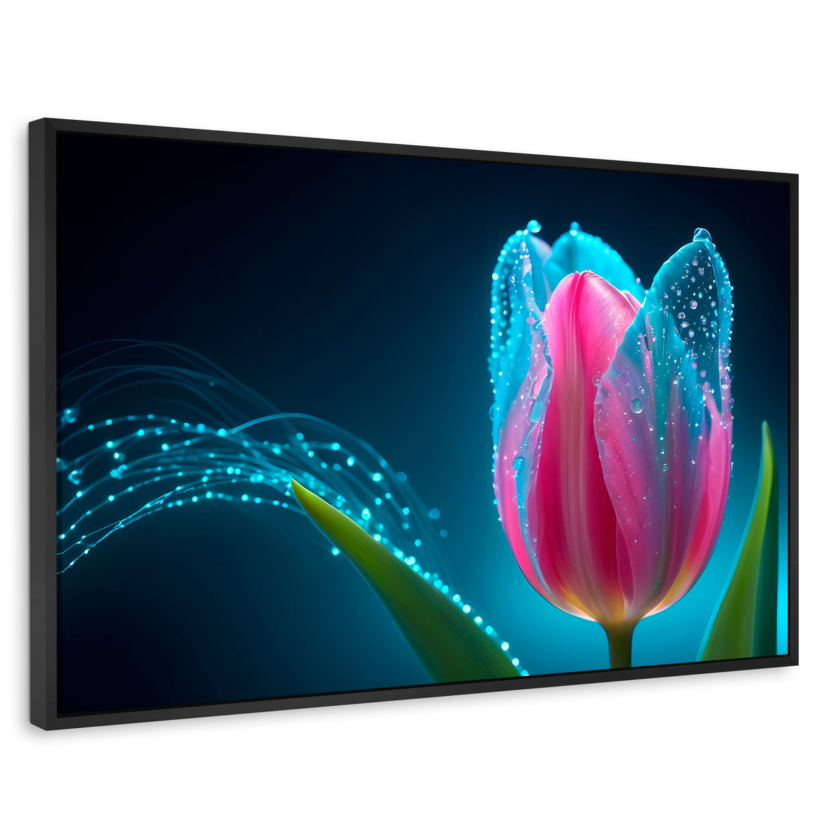Cuadros Decorativos Canvas Revolution | Tulipan Aura Viva | Rectangular | Portada