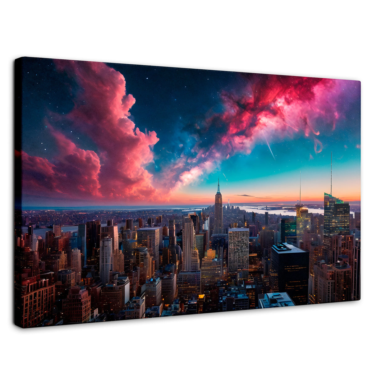 Cuadros Decorativos Canvas Revolution | Urbanidad Galactica | Rectangular | Portada