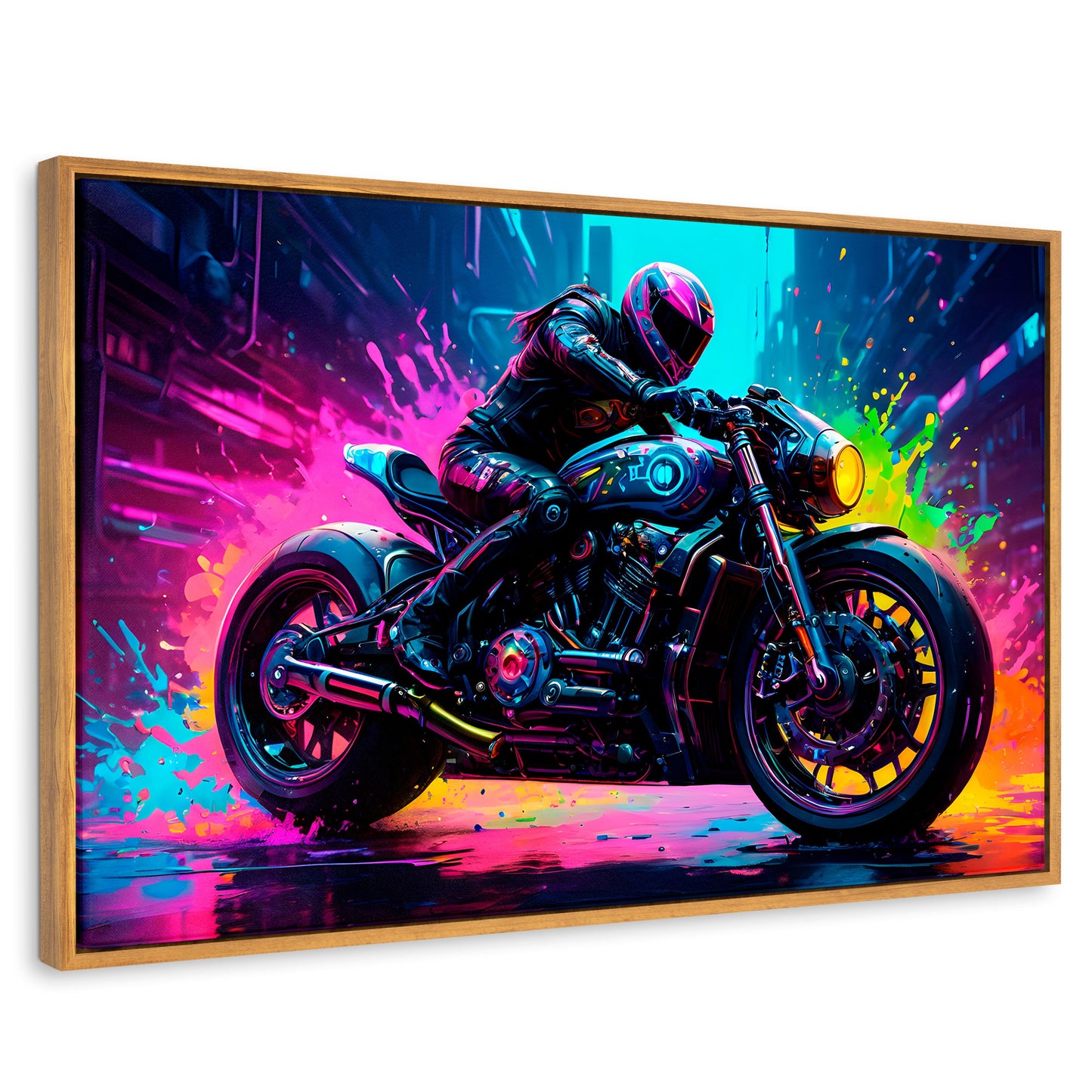 Cuadros Decorativos Canvas Revolution | Velocidad Luminosa | Rectangular | Portada