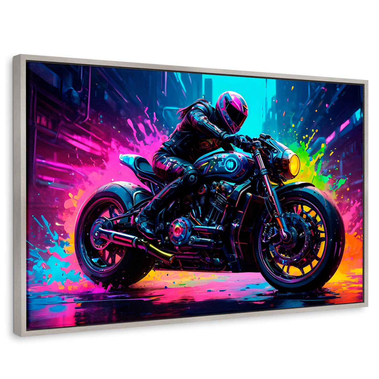 Cuadros Decorativos Canvas Revolution | Velocidad Luminosa | Rectangular | Portada