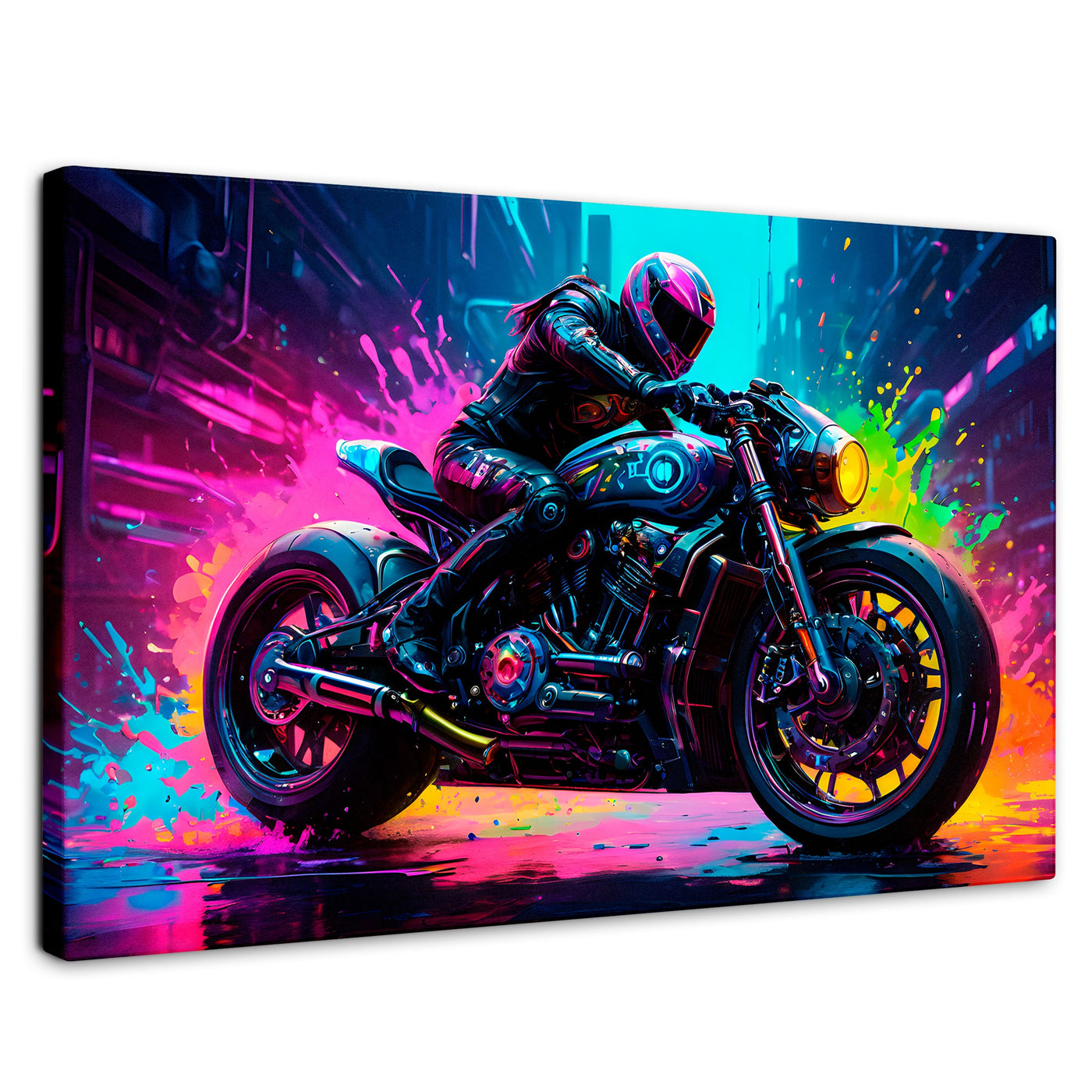 Cuadros Decorativos Canvas Revolution | Velocidad Luminosa | Rectangular | Portada