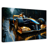 Cuadros Decorativos Canvas Revolution | Velocidad Tormenta | Rectangular | Portada | Marco SinMarco