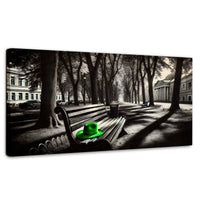 Cuadros Decorativos Canvas Revolution | Verde En Descanso | Panoramico | Portada | Marco SinMarco