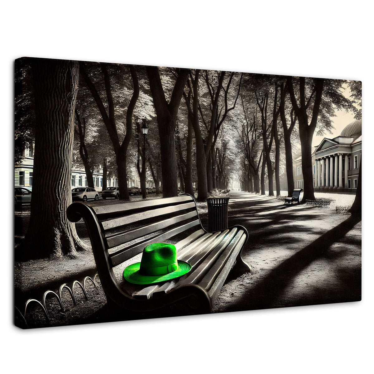 Cuadros Decorativos Canvas Revolution | Verde En Descanso | Rectangular | Portada | Marco SinMarco