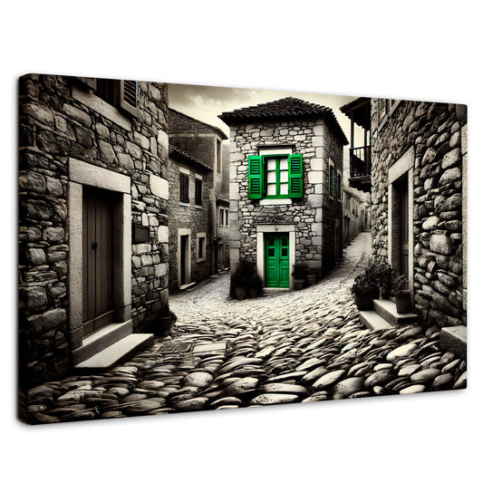Cuadros Decorativos Canvas Revolution | Verde En La Sombra | Rectangular | Portada | Marco SinMarco