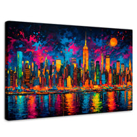 Cuadros Decorativos Canvas Revolution | Vibrancia Nocturna | Rectangular | Portada