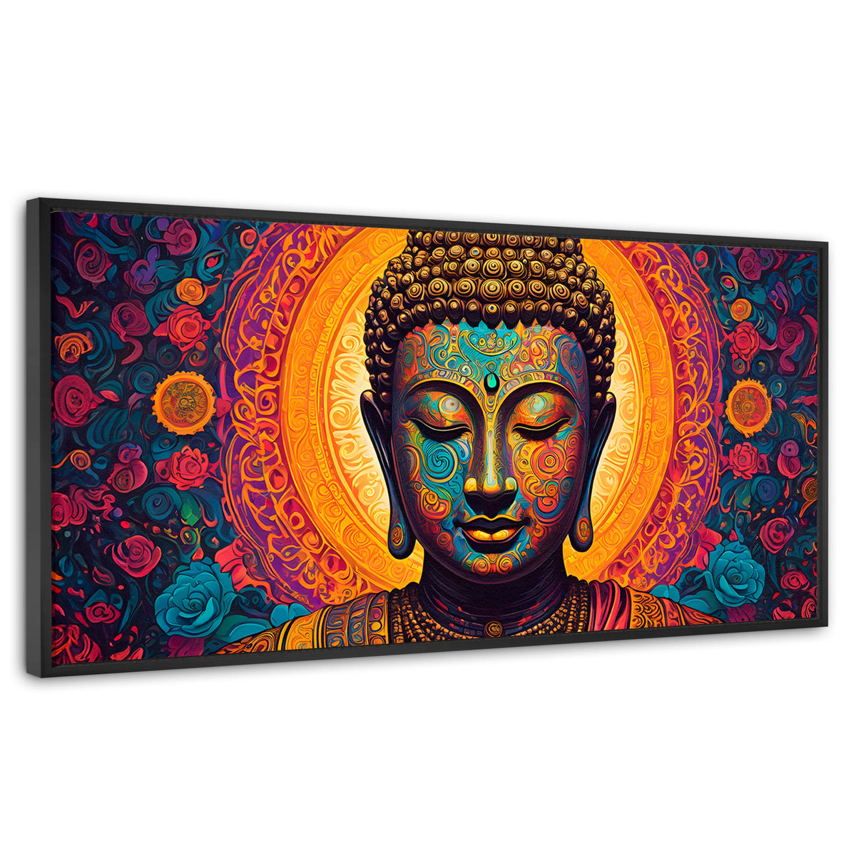 Cuadros Decorativos Canvas Revolution | Vortice Psicodelico | Panoramico | Portada