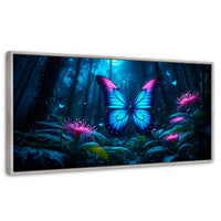 Cuadros Decorativos Canvas Revolution | Vuelo Brillante | Panoramico | Portada | Marco Blanco