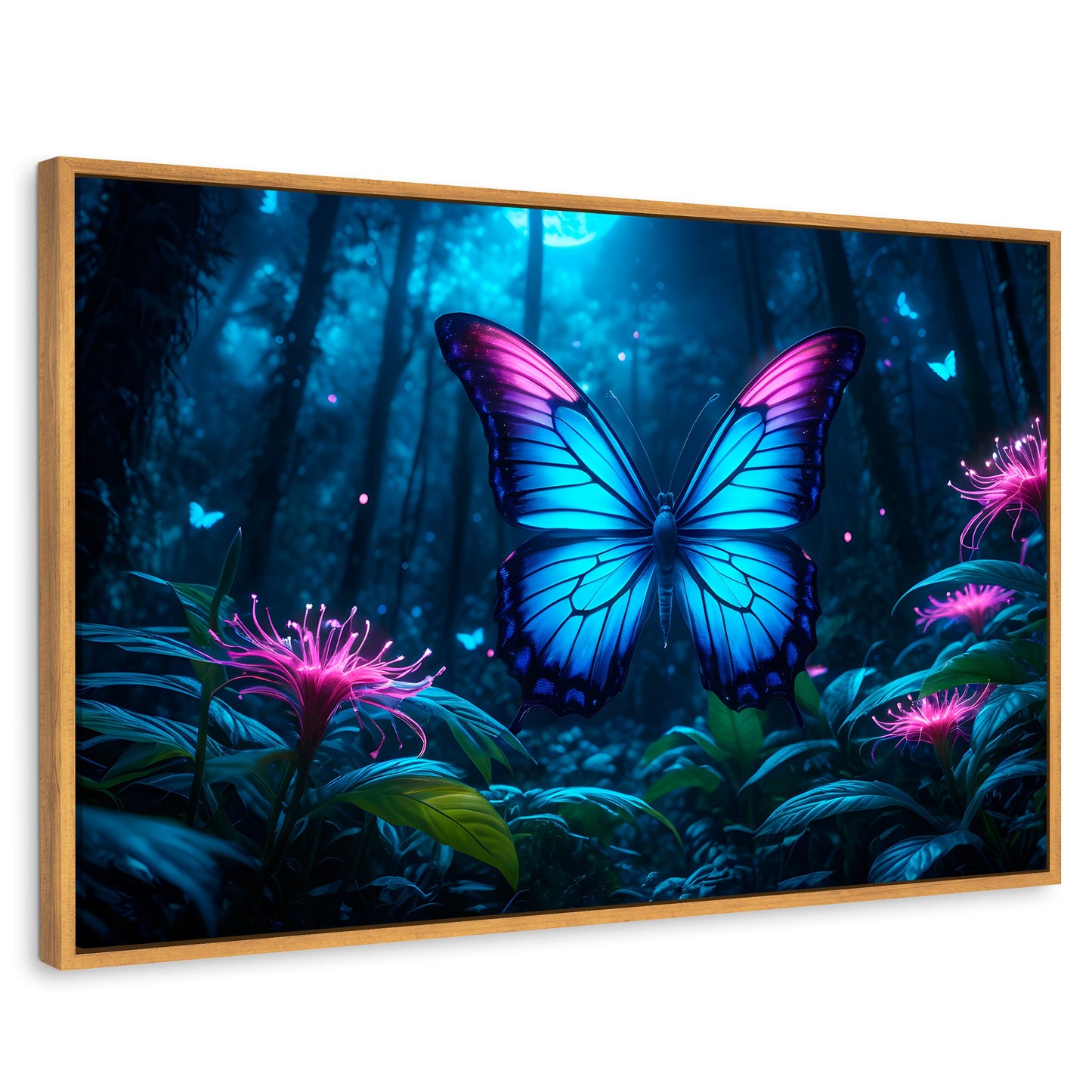 Cuadros Decorativos Canvas Revolution | Vuelo Brillante | Rectangular | Portada | Marco Madera