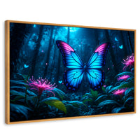 Cuadros Decorativos Canvas Revolution | Vuelo Brillante | Rectangular | Portada | Marco Madera