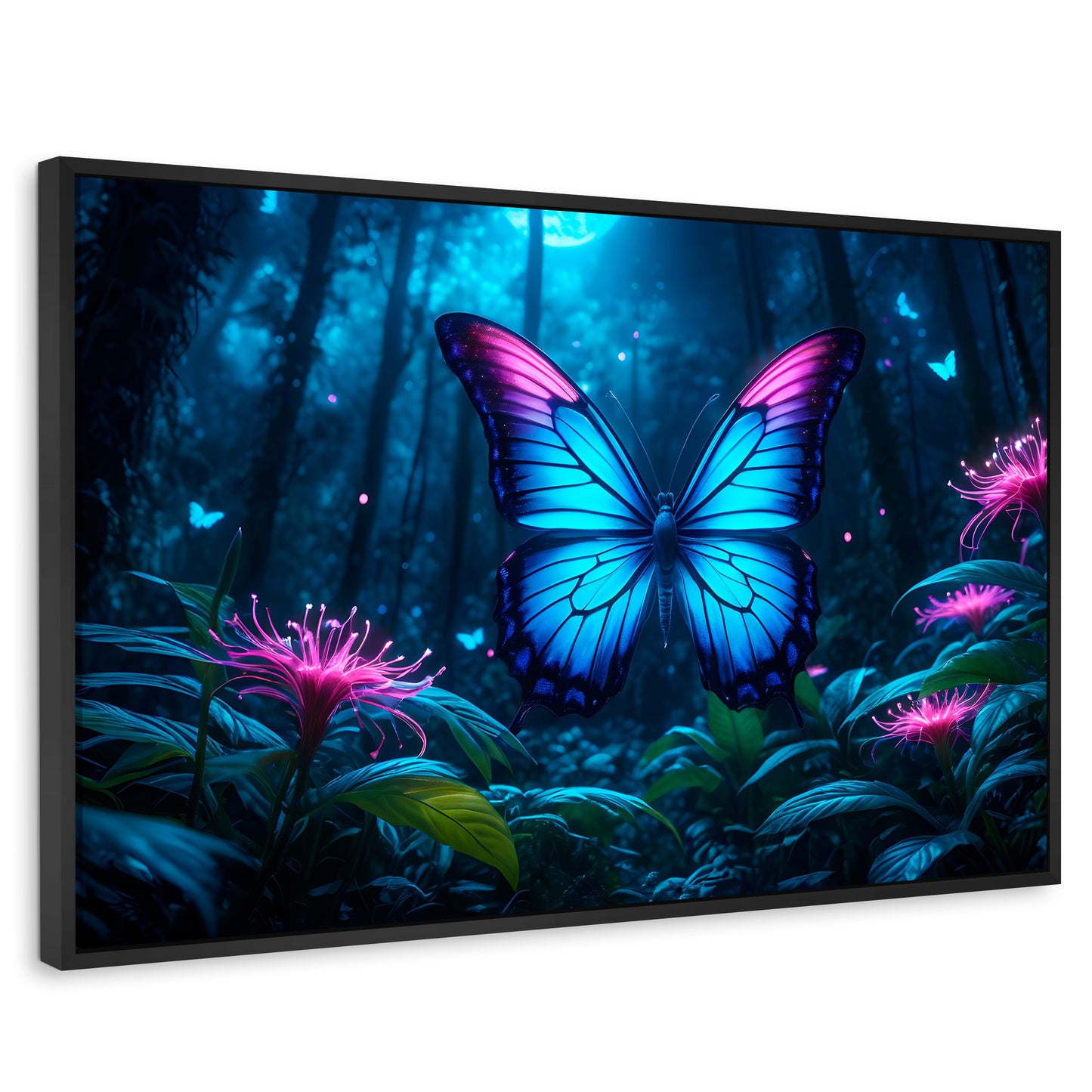 Cuadros Decorativos Canvas Revolution | Vuelo Brillante | Rectangular | Portada | Marco Negro