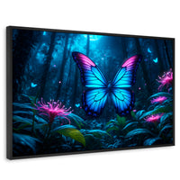 Cuadros Decorativos Canvas Revolution | Vuelo Brillante | Rectangular | Portada | Marco Negro