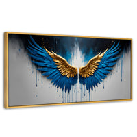 Cuadros Decorativos Canvas Revolution | Vuelo Celestial | Panoramico | Portada | Marco Madera