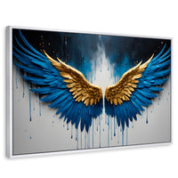 Cuadros Decorativos Canvas Revolution | Vuelo Celestial | Rectangular | Portada | Marco Blanco