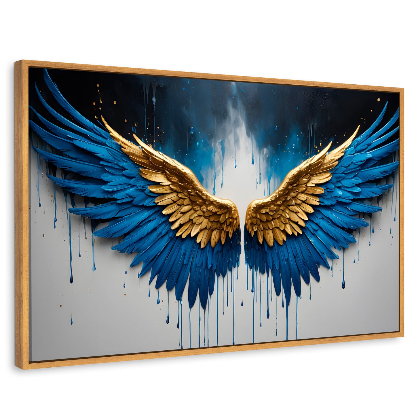 Cuadros Decorativos Canvas Revolution | Vuelo Celestial | Rectangular | Portada | Marco Madera
