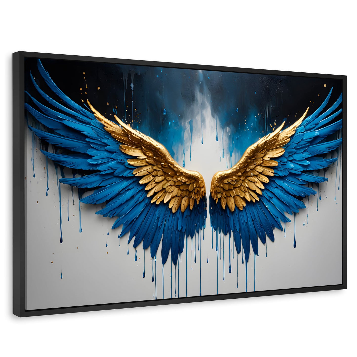 Cuadros Decorativos Canvas Revolution | Vuelo Celestial | Rectangular | Portada | Marco Negro