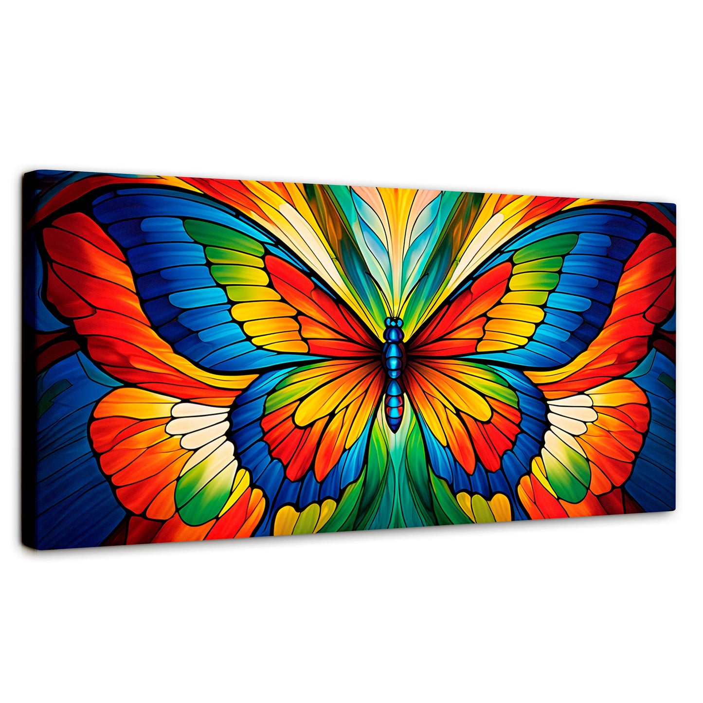 Cuadros Decorativos Canvas Revolution | Vuelo Fragmentado | Panoramico | Portada | Marco SinMarco