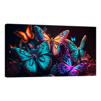 Mariposas Neon