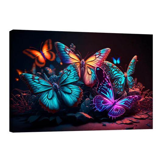 Mariposas Neon