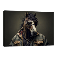 Caballo con Chamarra