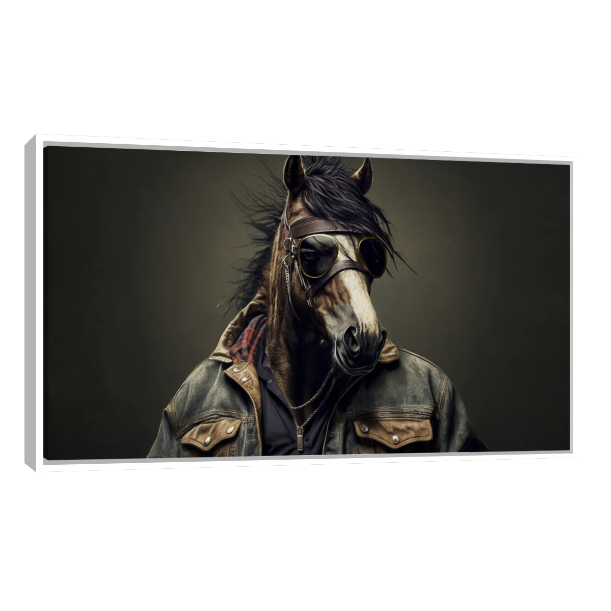 Caballo con Chamarra