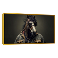 Caballo con Chamarra