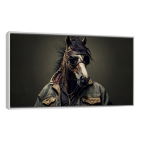 Caballo con Chamarra