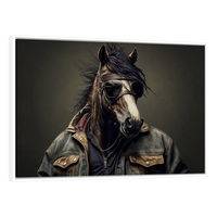 Caballo con Chamarra