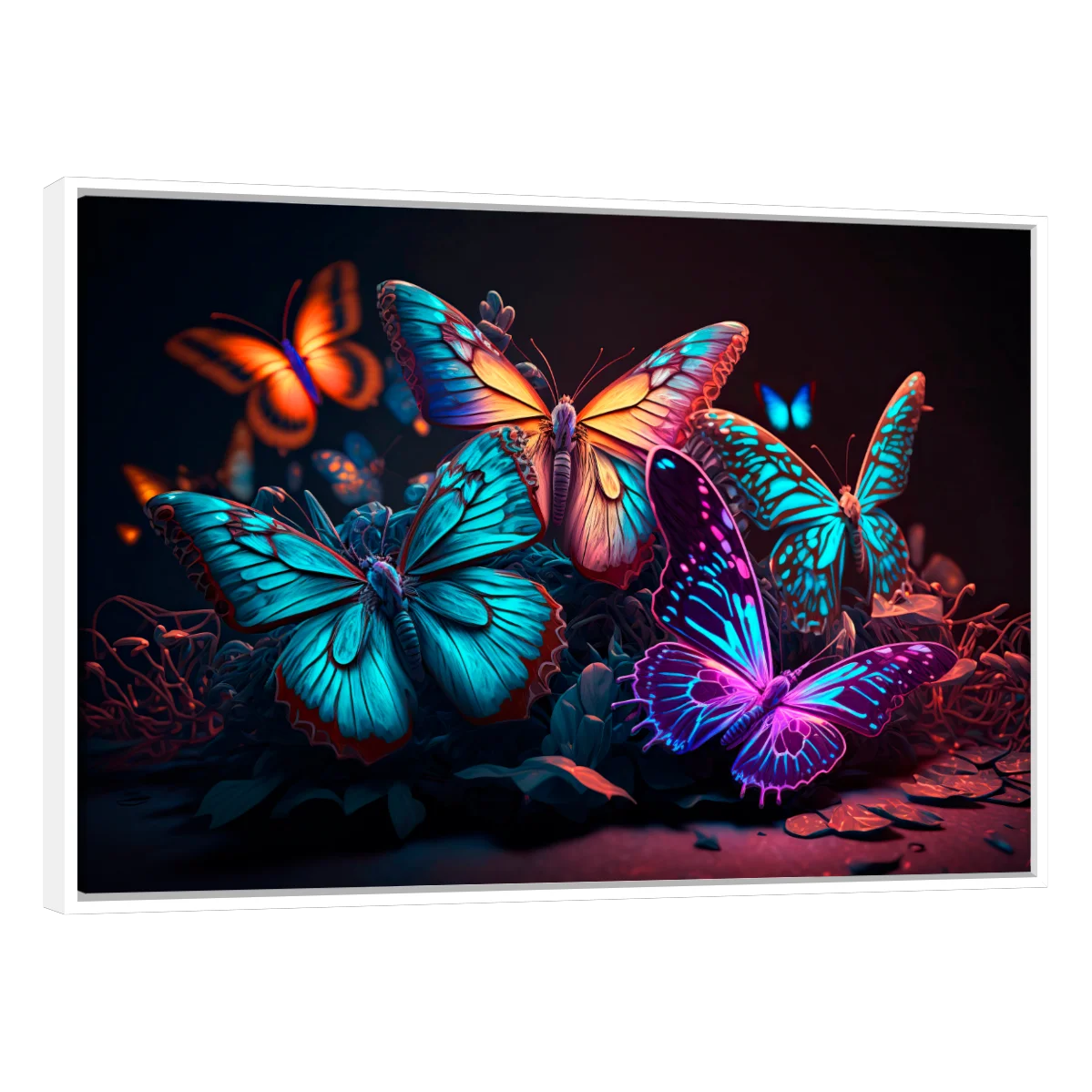 Mariposas Neon