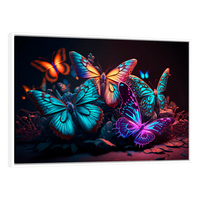 Mariposas Neon