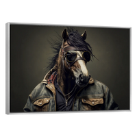 Caballo con Chamarra