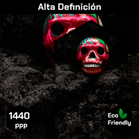Calavera roja