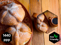 Pan de muerto con café