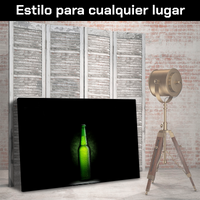 Cerveza En Botella De Vidrio Verde