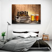 Cerveza Artesanal En Caja De Madera