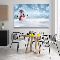 Hombre De Nieve Alegre