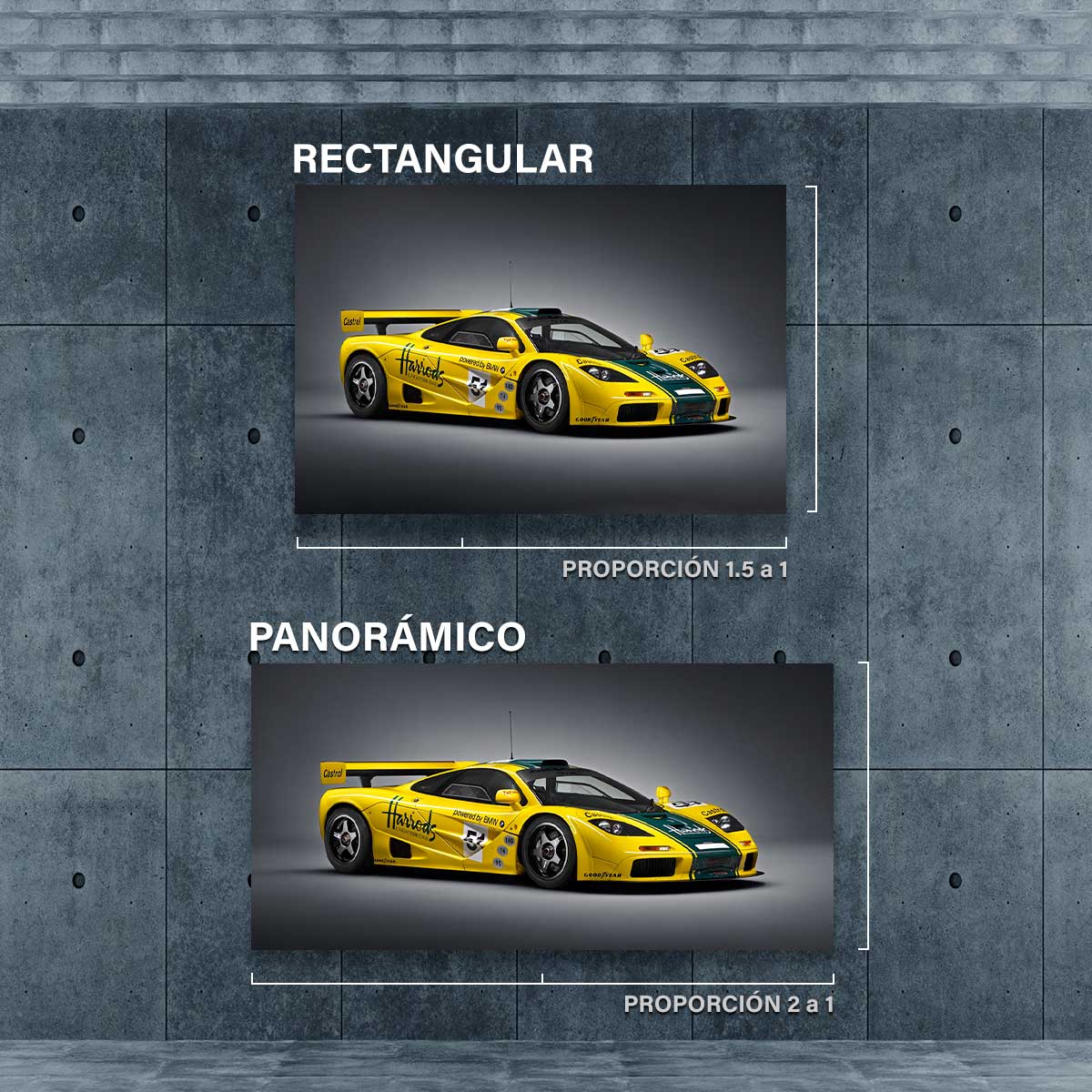 McLaren F1 Amarillo