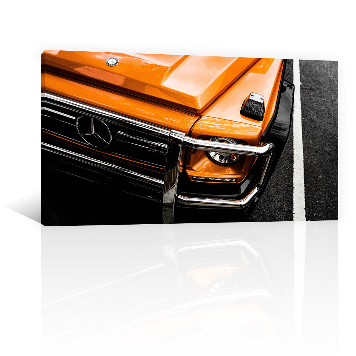 Mercedes Benz Naranja